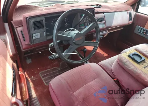 1991 Chevrolet Gmt-400 K1500 z USA, uszkodzony, nr VIN 2GCEK19K6M1210641